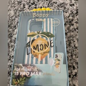 Xo Poppy Limone iPhone 15 Pro Max Case